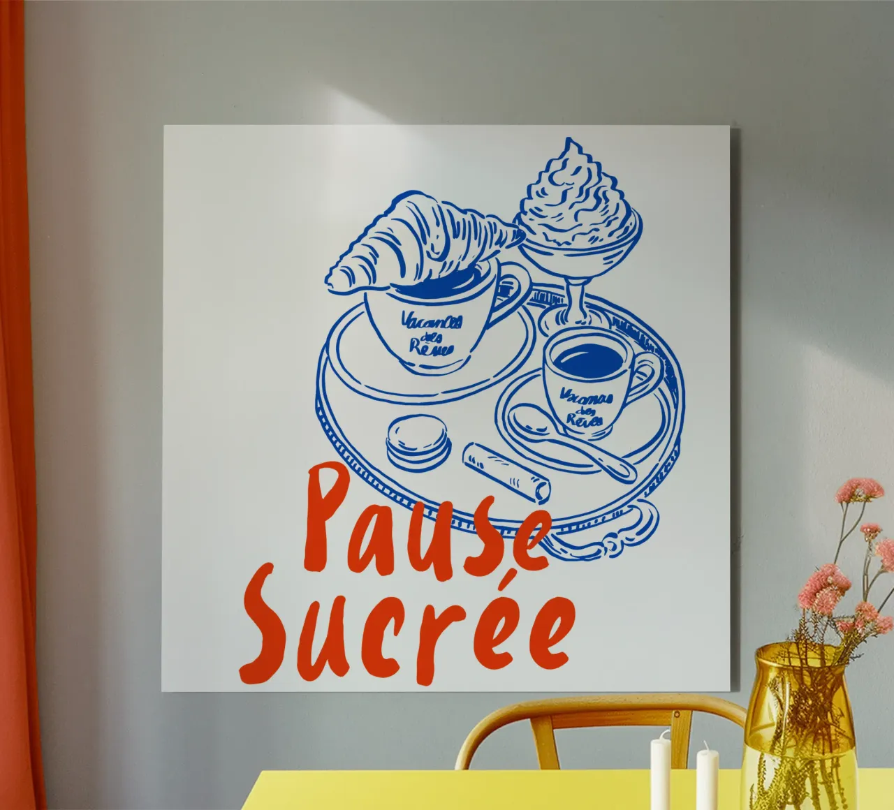 pause sucrée alluminio dibond da ramosashop