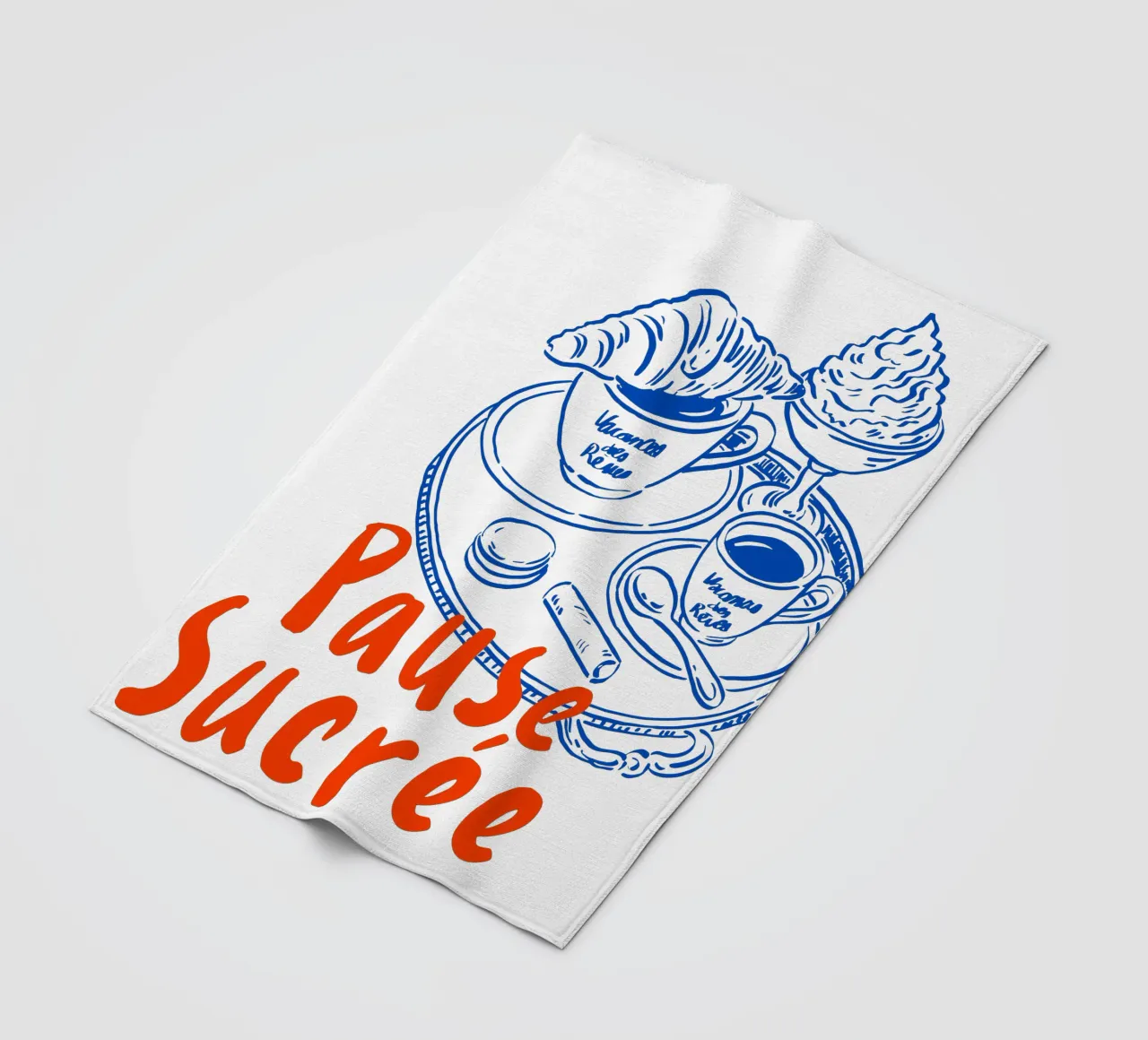 pause sucrée coperta in pile da ramosashop