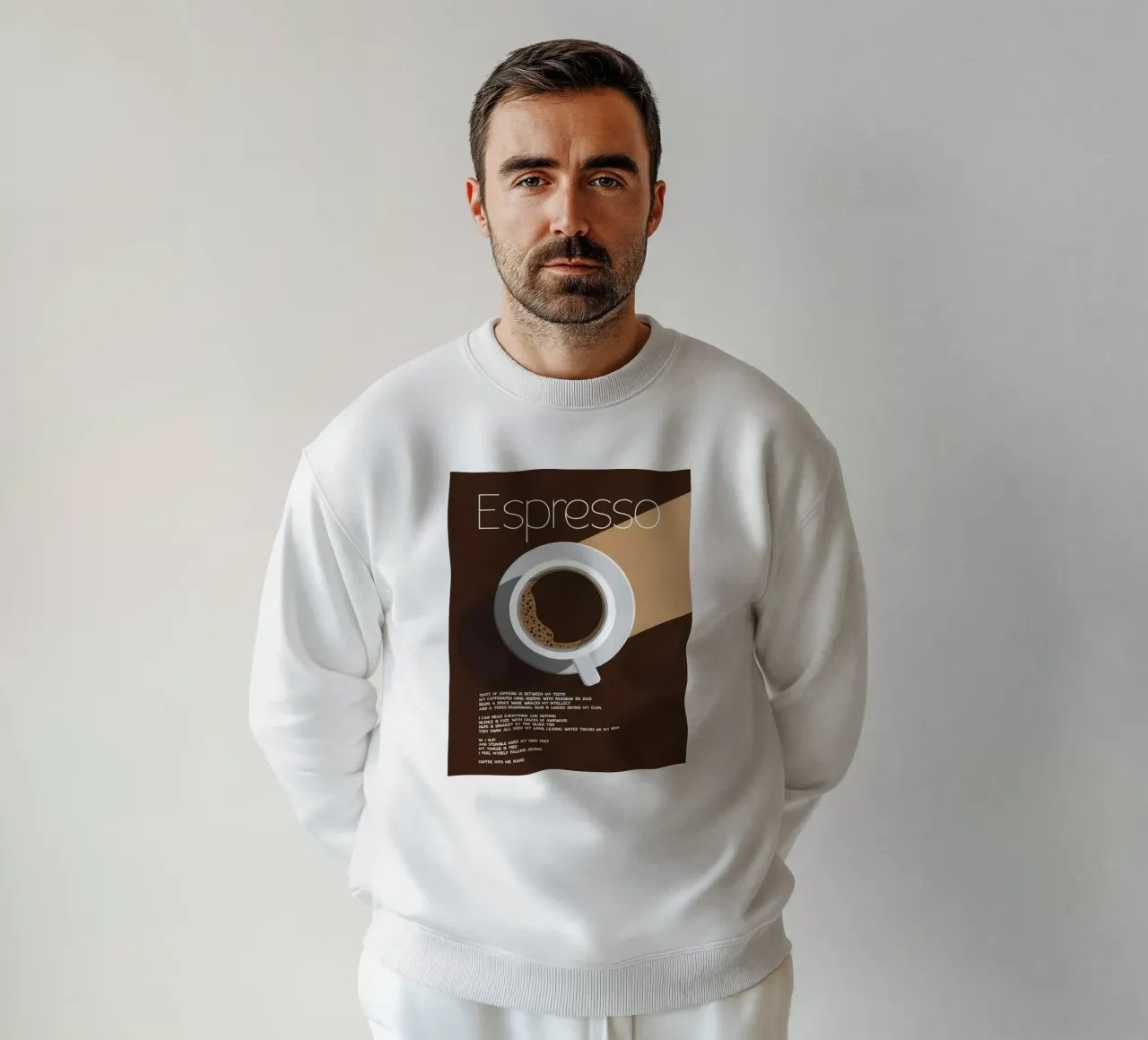 The espresso felpa da cosmos studio