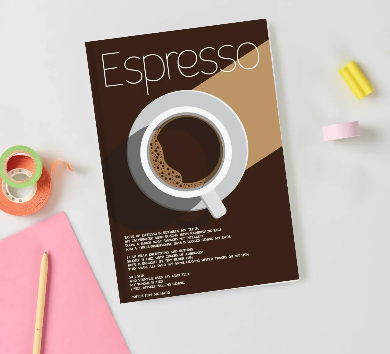 The espresso notebook by cosmos studio