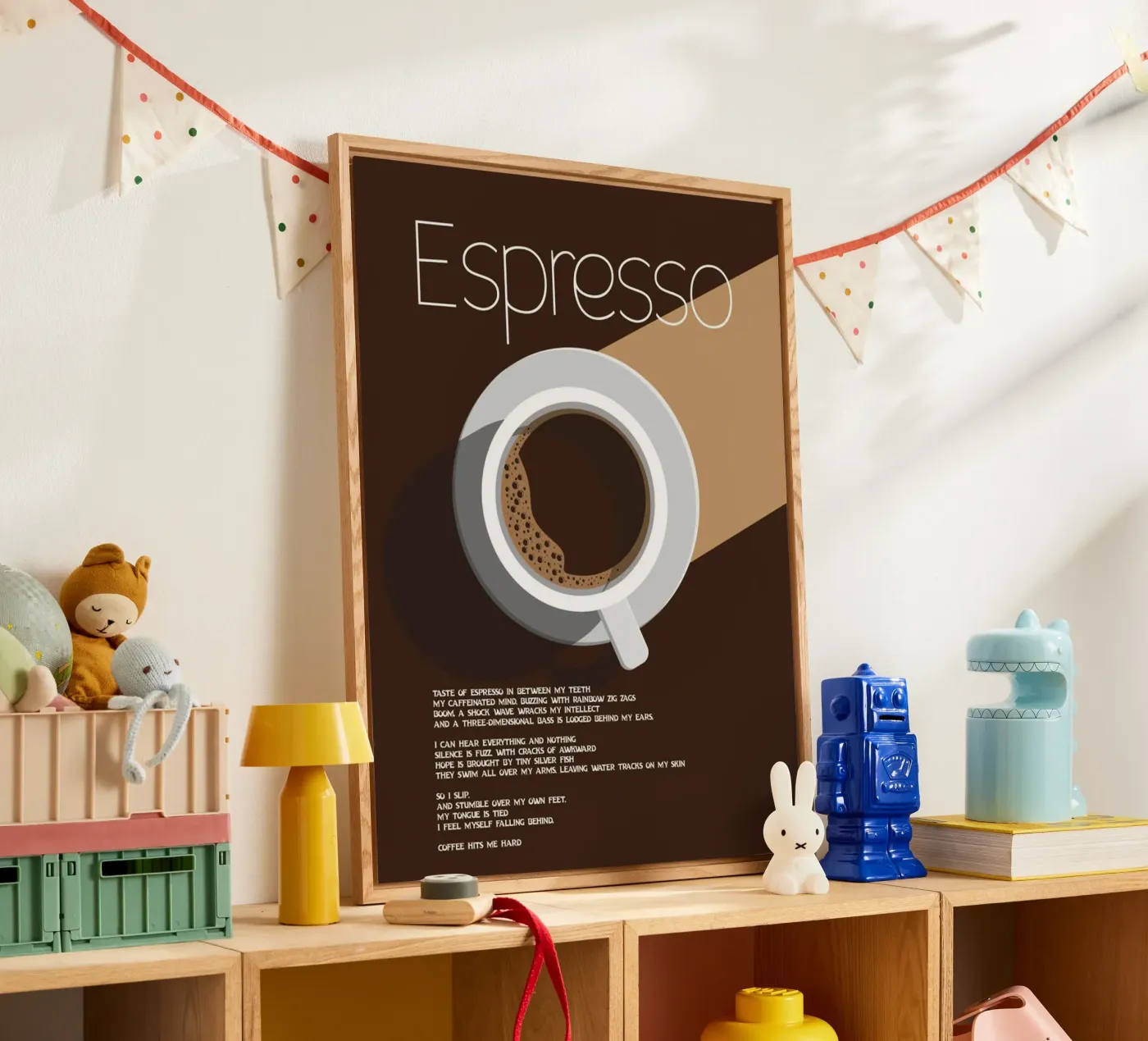 L'espresso plexiglas de cosmos studio