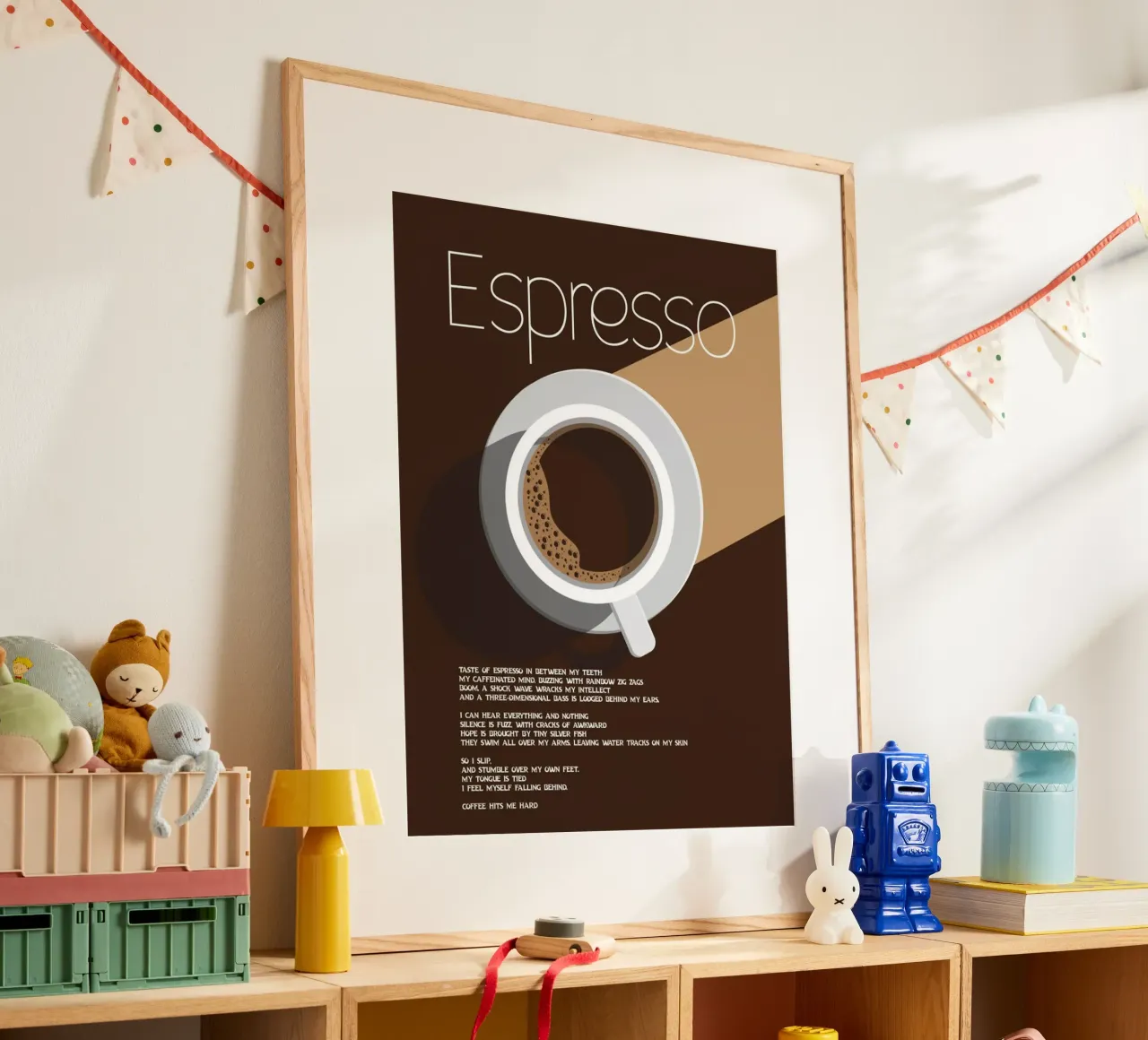 The espresso poster da cosmos studio