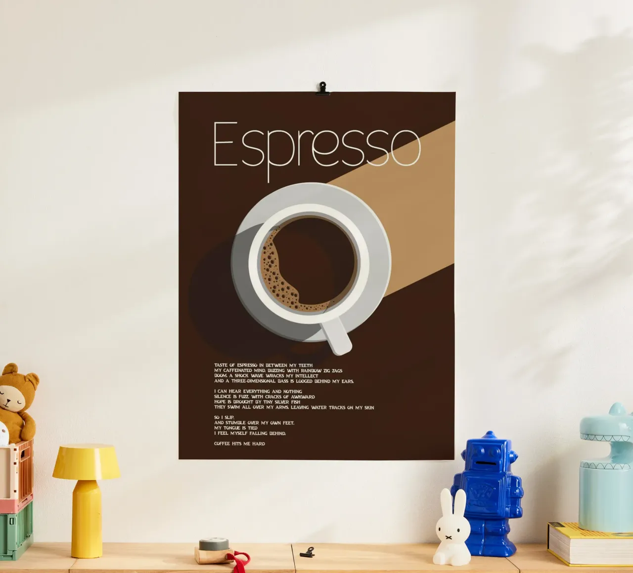 The espresso poster da cosmos studio