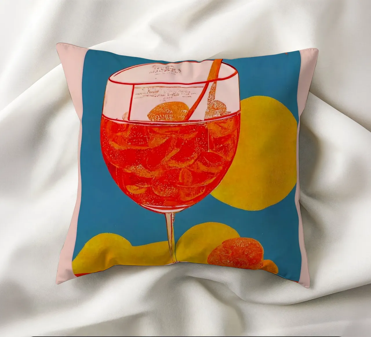 Aperol soda cuscino da John C Labut