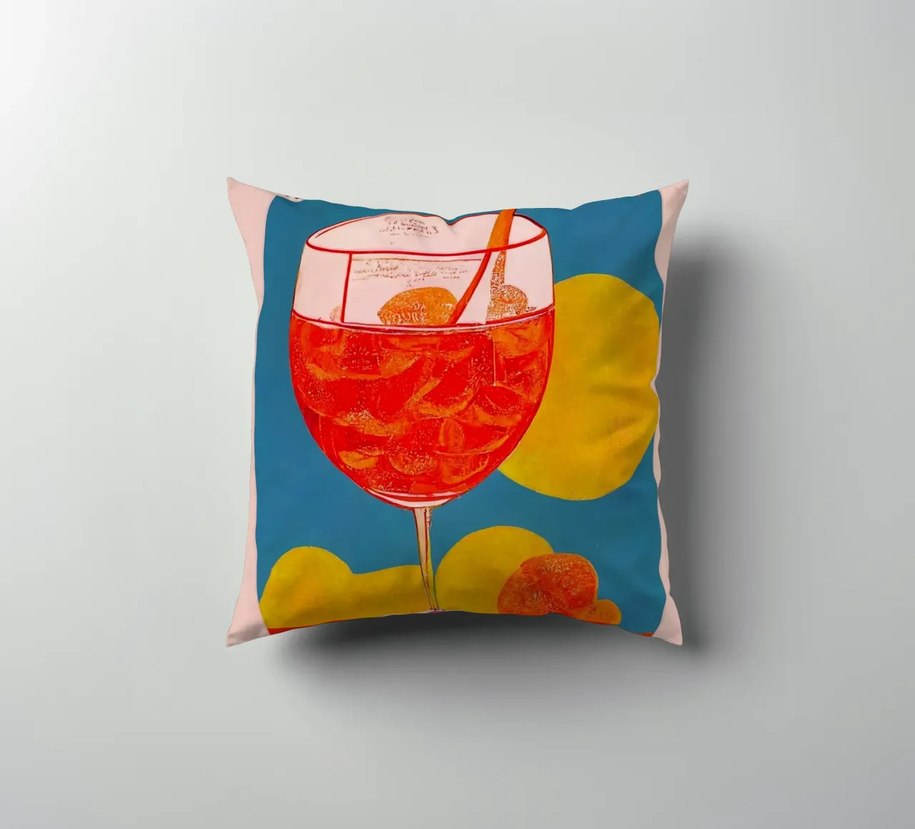 Aperol soda cuscino da John C Labut