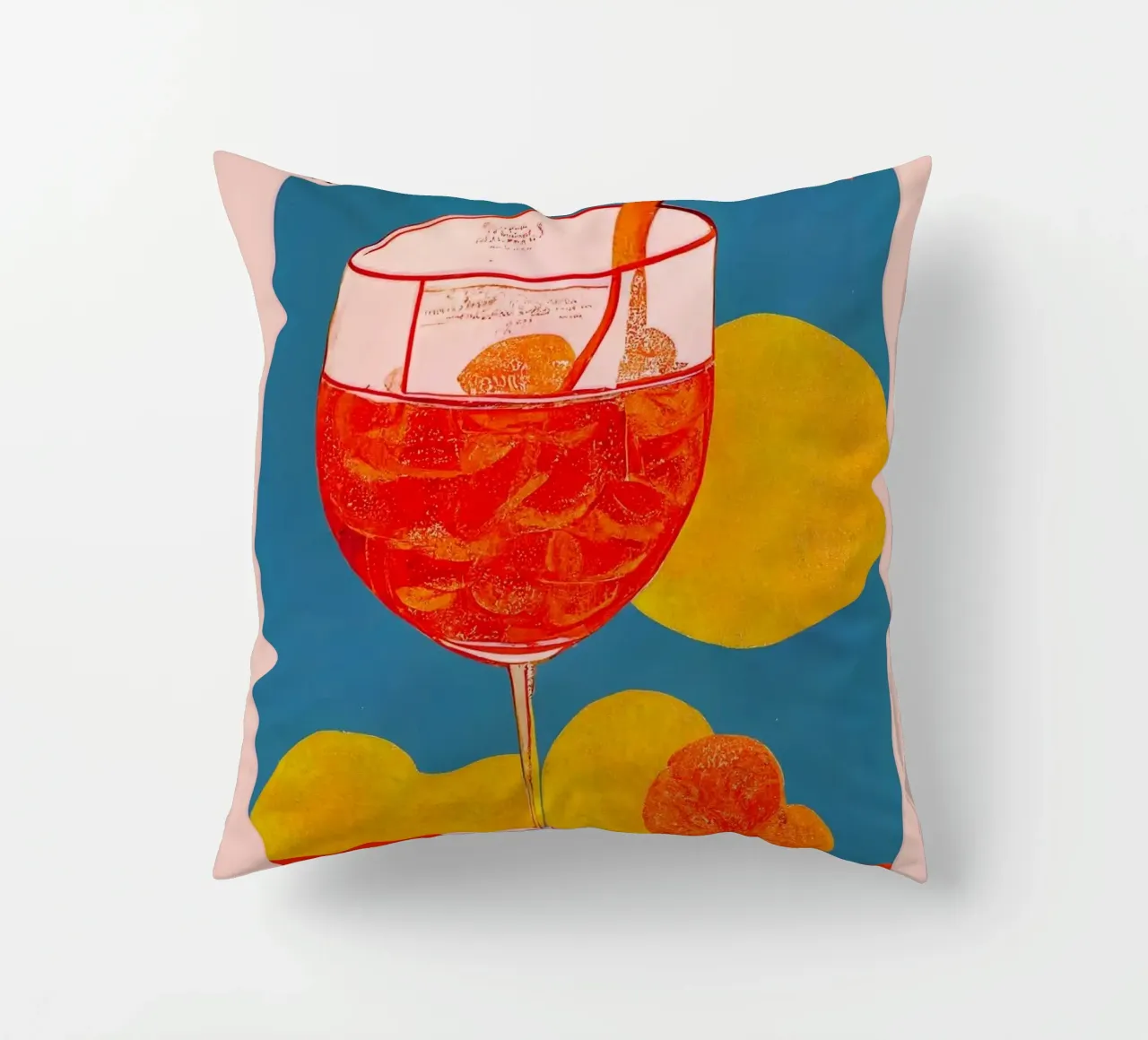 Aperol soda cuscino da John C Labut