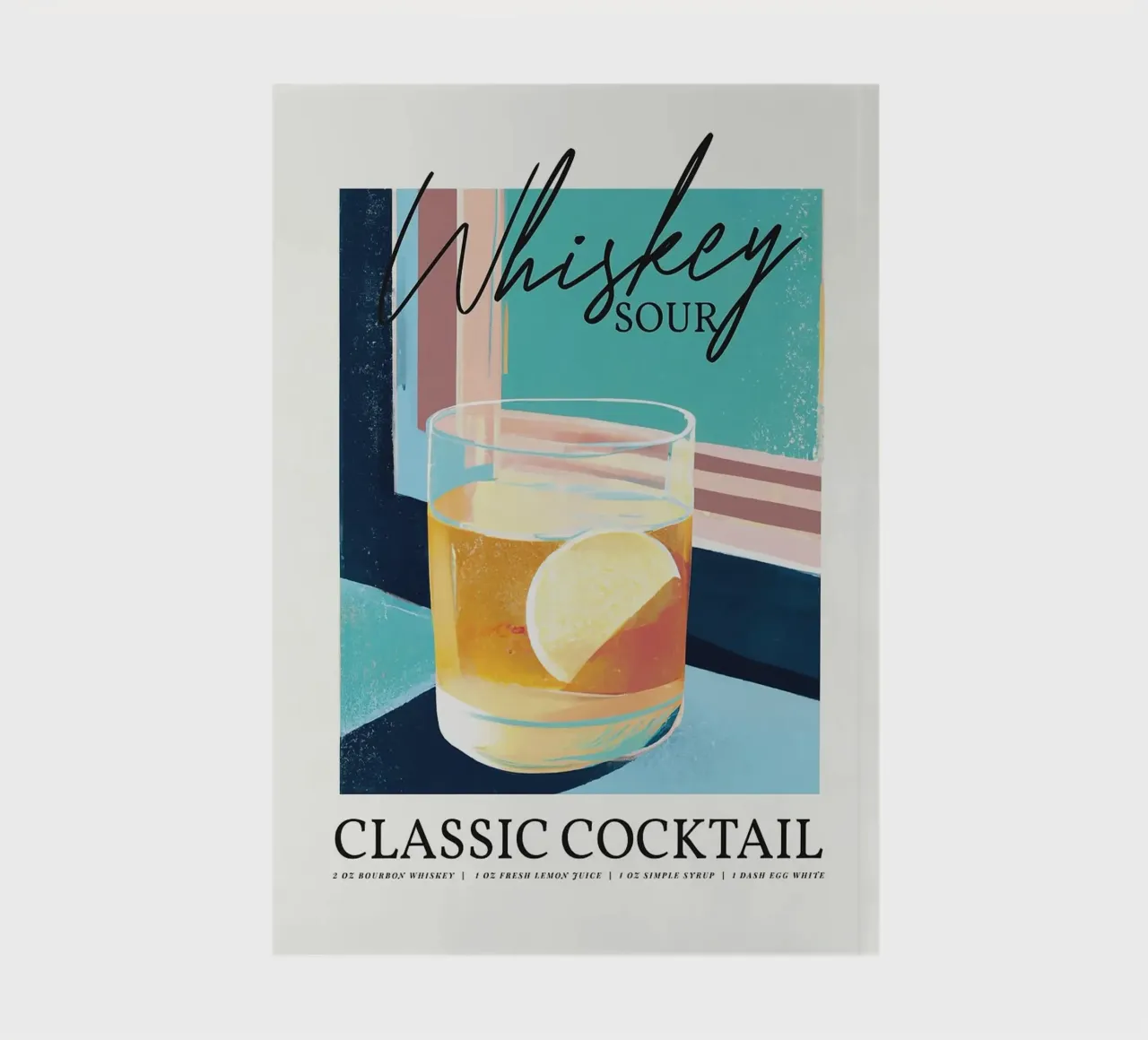 whiskey cocktail notebook by John C Labut