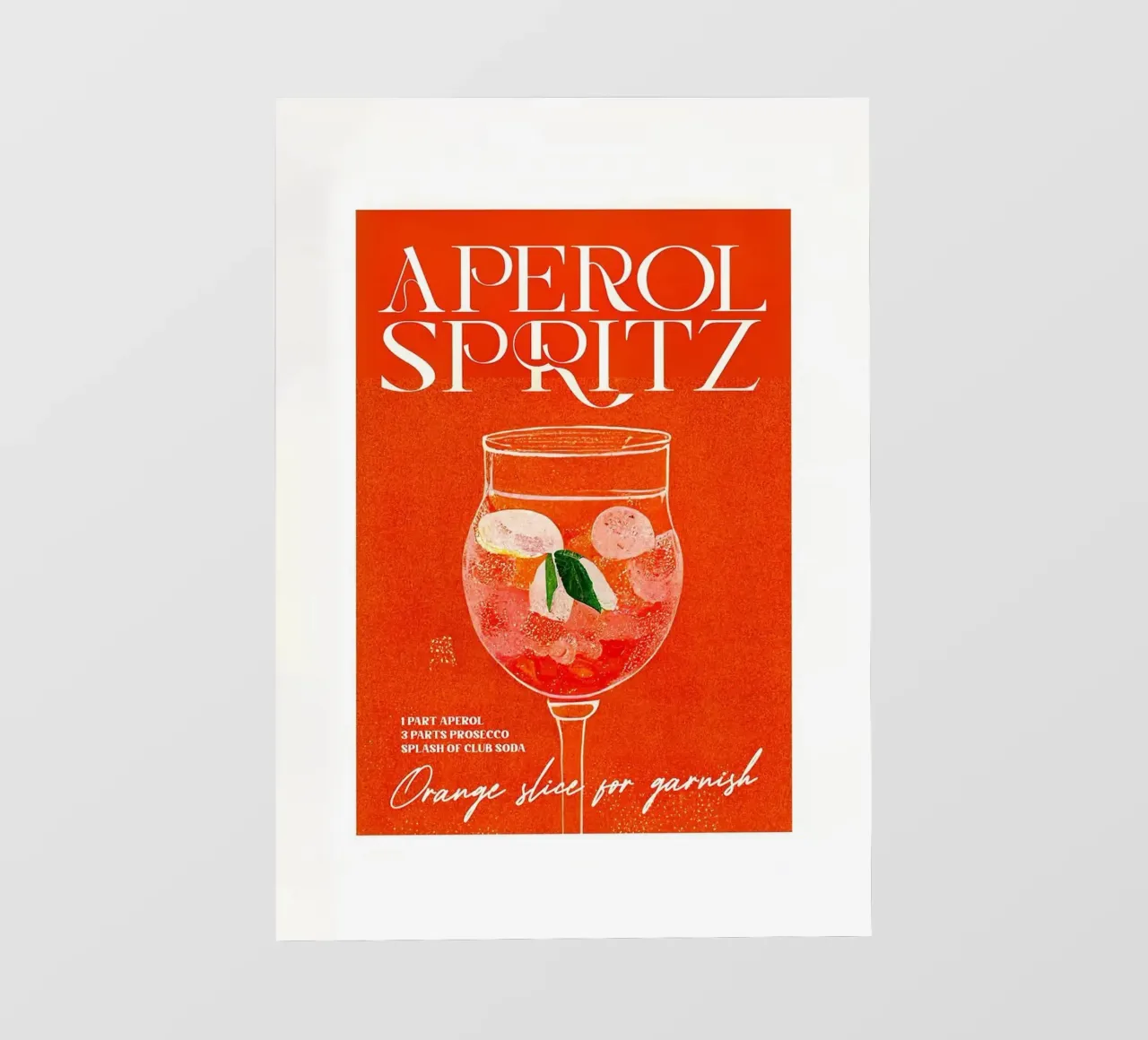 spritz all'aperol pellicola backlit da John C Labut