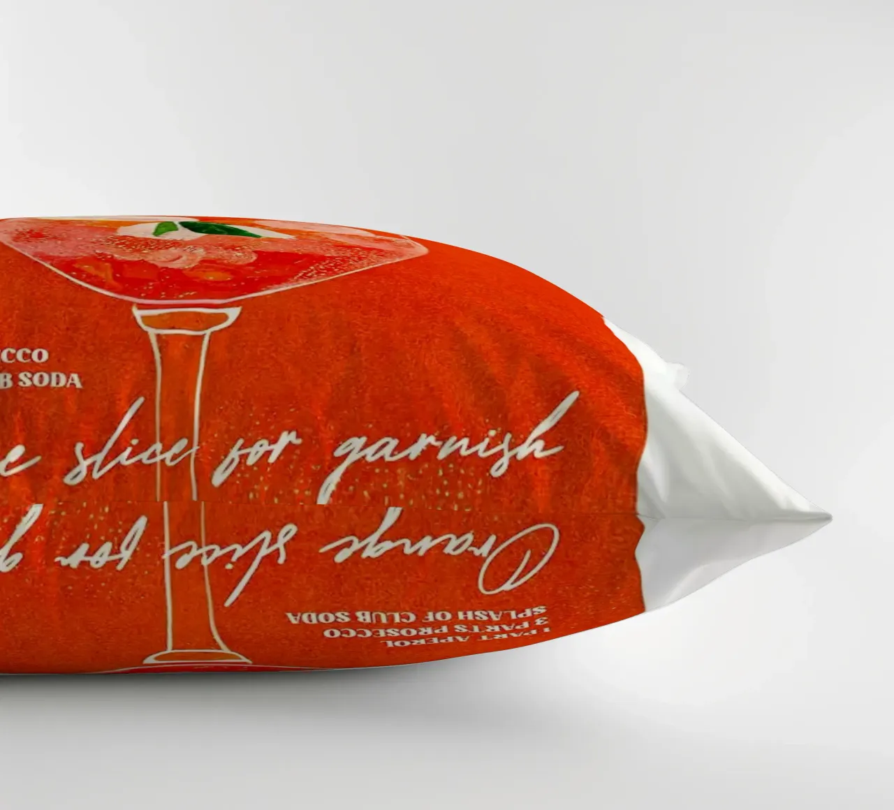 spritz all'aperol cuscino da John C Labut