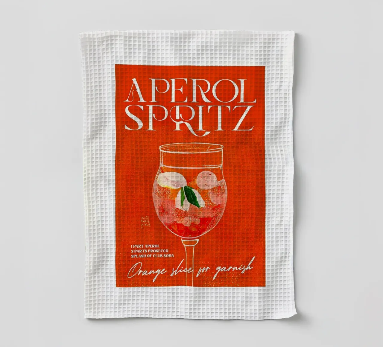 spritz all'aperol canovaccio da cucina da John C Labut