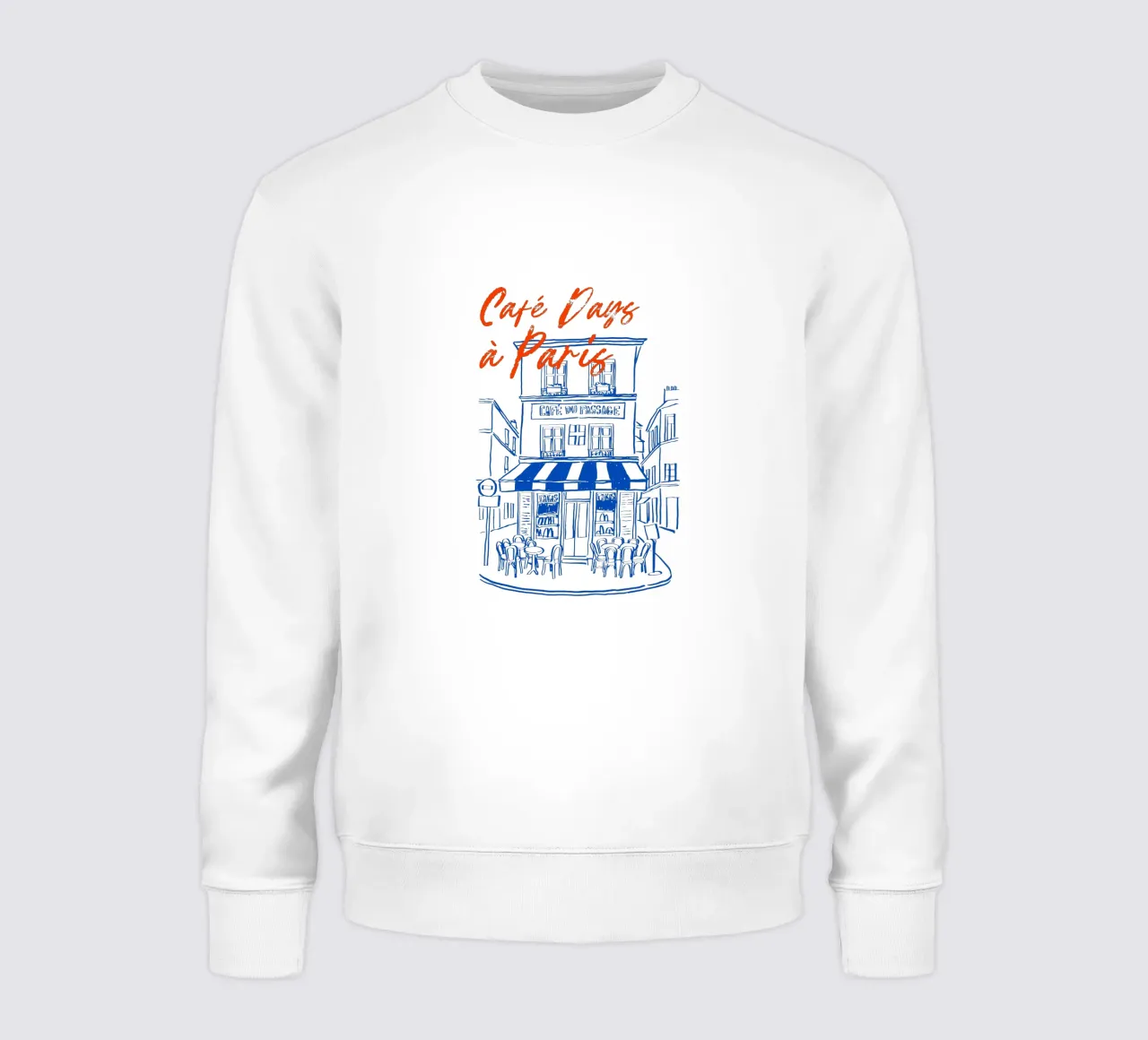 drawing of a Parisian felpa da ramosashop