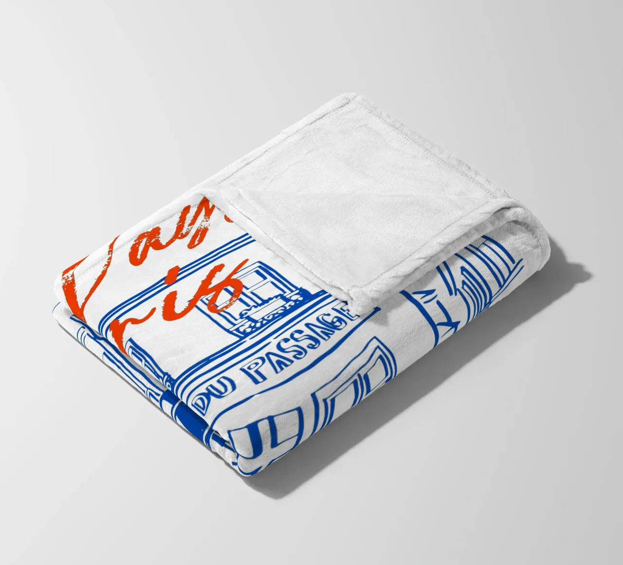 drawing of a Parisian coperta in pile da ramosashop