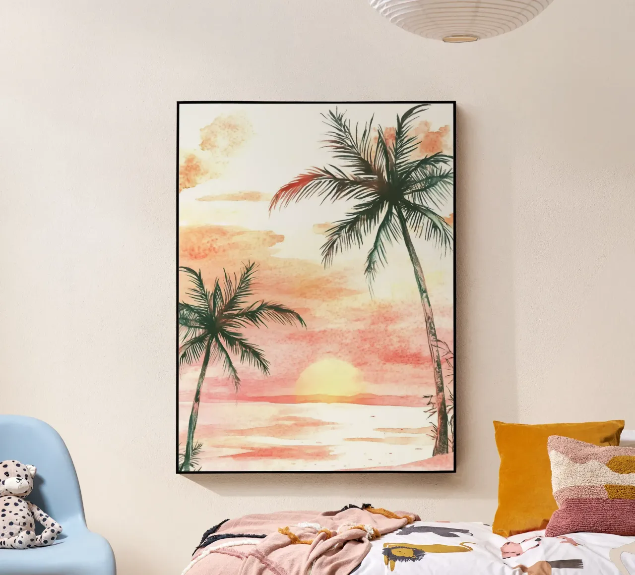 Pink Sunset plexiglass da IamHomeStudio