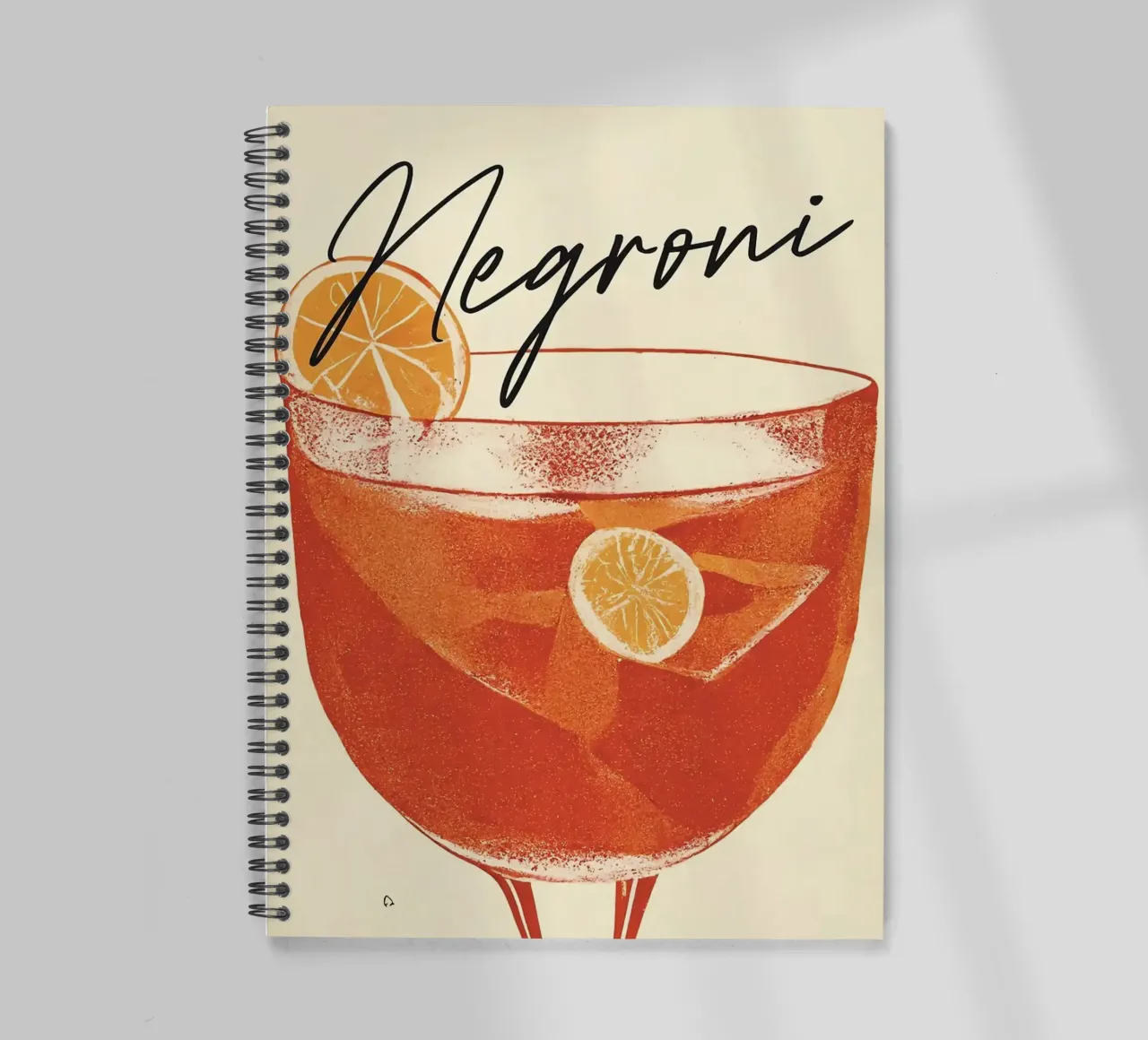 negroni spiral notebook by John C Labut