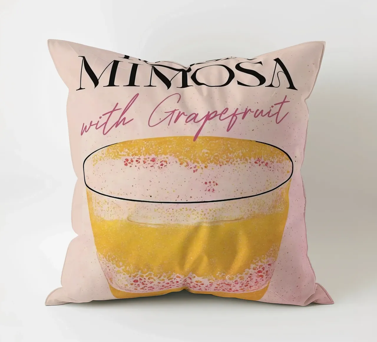 mimosa al pompelmo cuscino da John C Labut