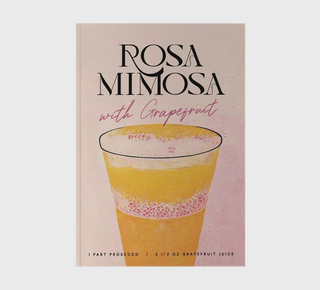 grapefruit mimosa notebook by John C Labut