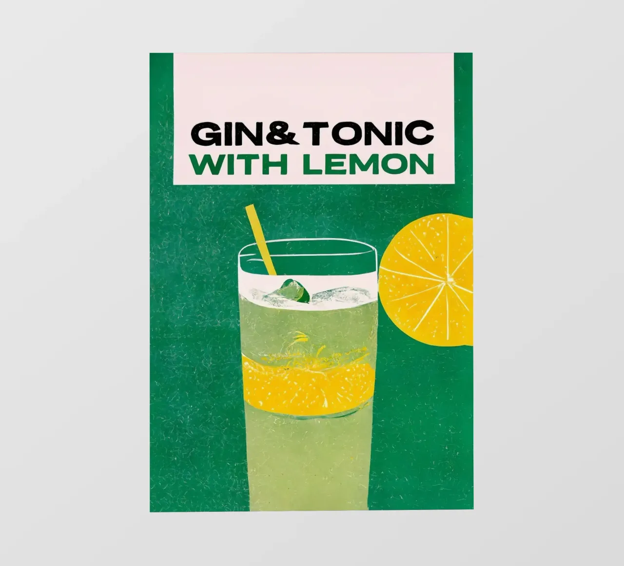 gin e tonic pellicola backlit da John C Labut