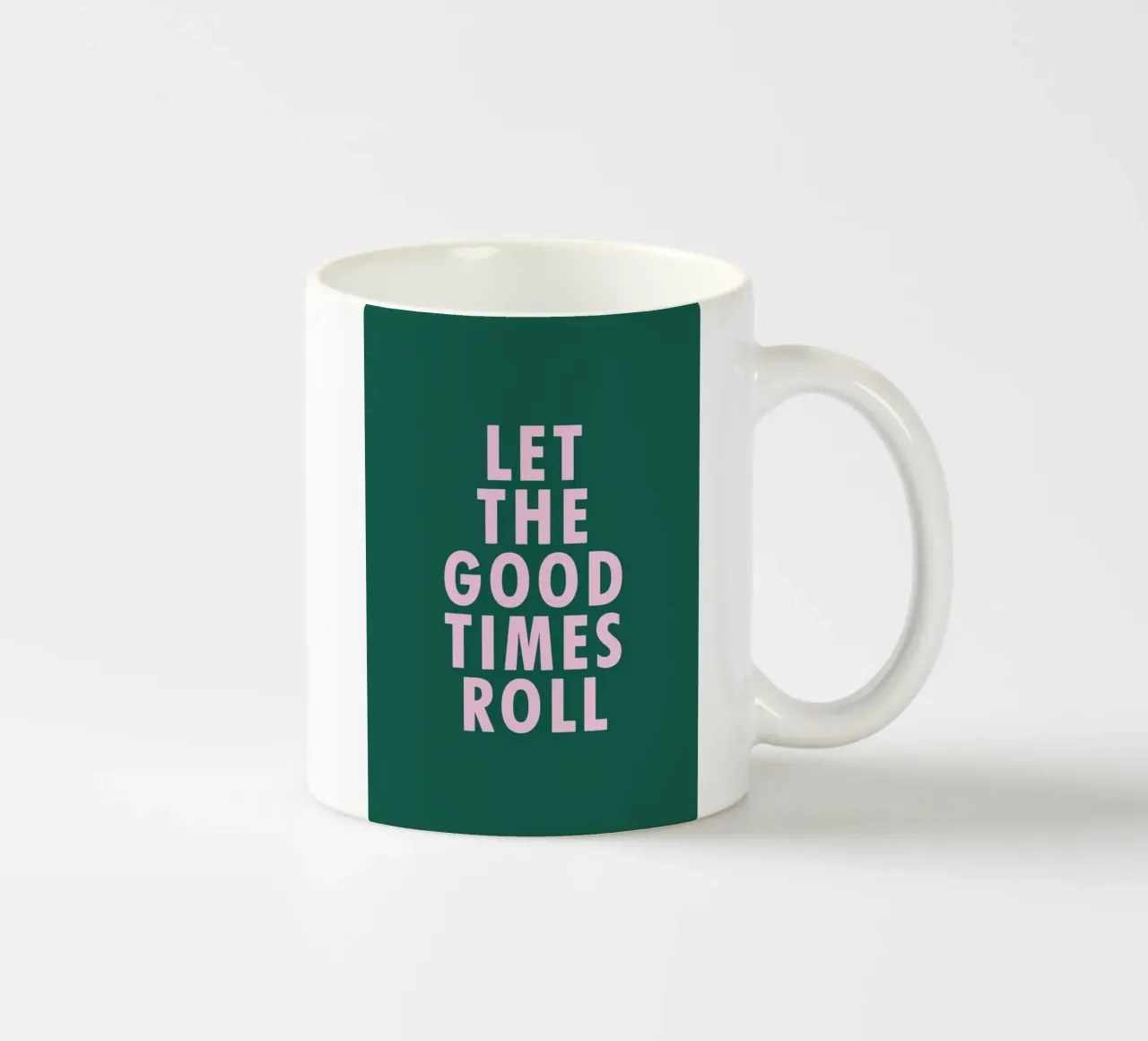 Let the good times roll tazza in ceramica da WORD & WONDER