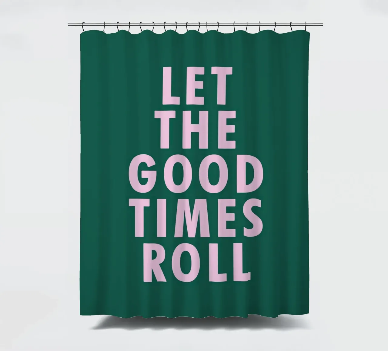 Let the good times roll tenda da doccia da WORD & WONDER