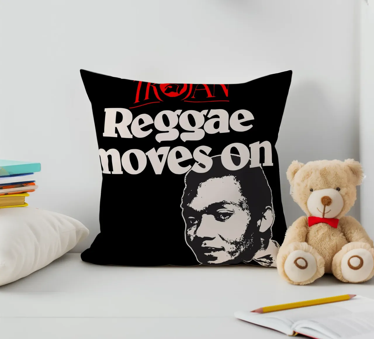Trojan Reggae Moves On cuscino da kiwirsemplok