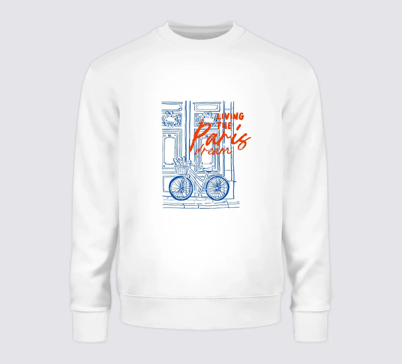 Living the Paris Dream felpa da ramosashop