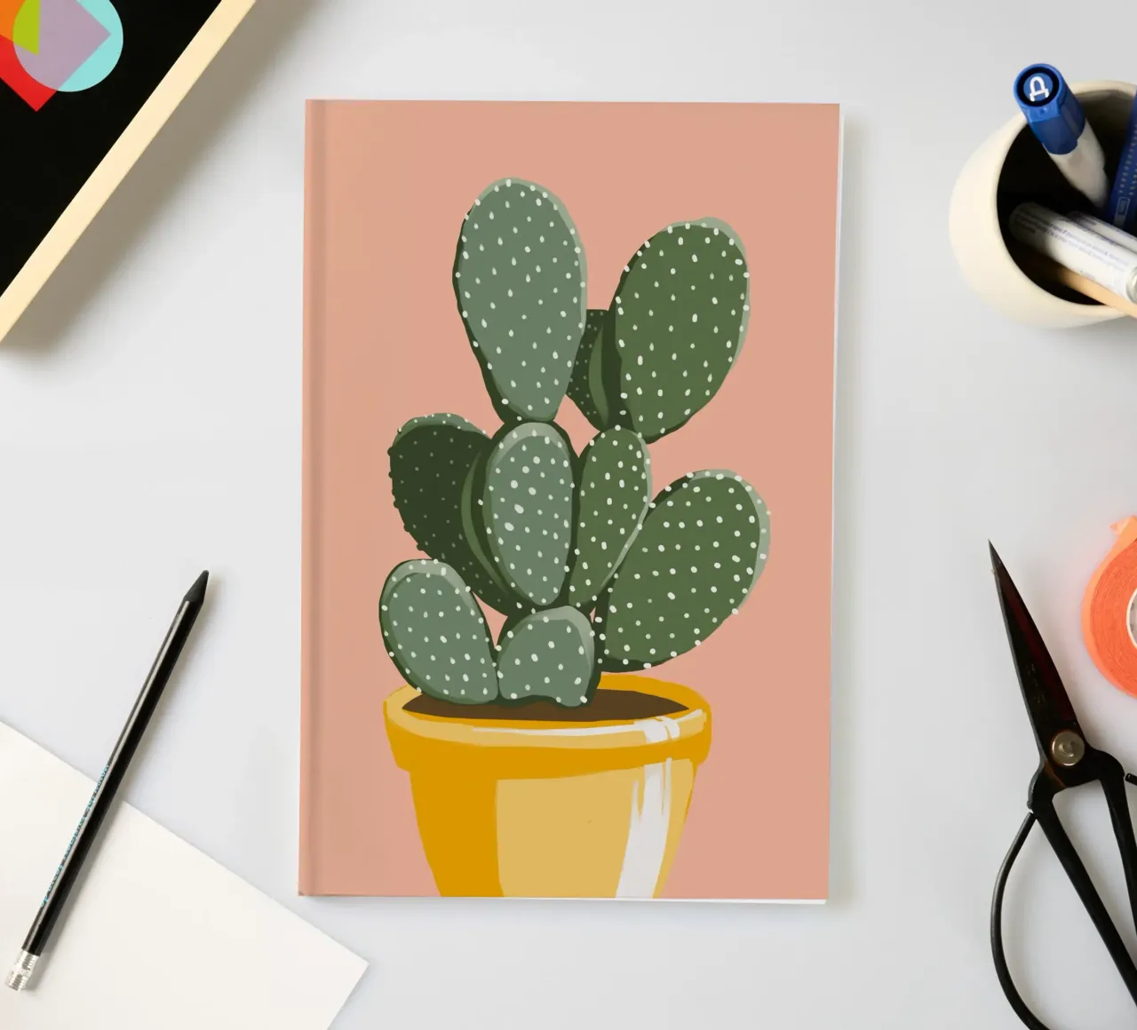 Cactus 07 notebook by Little Dean