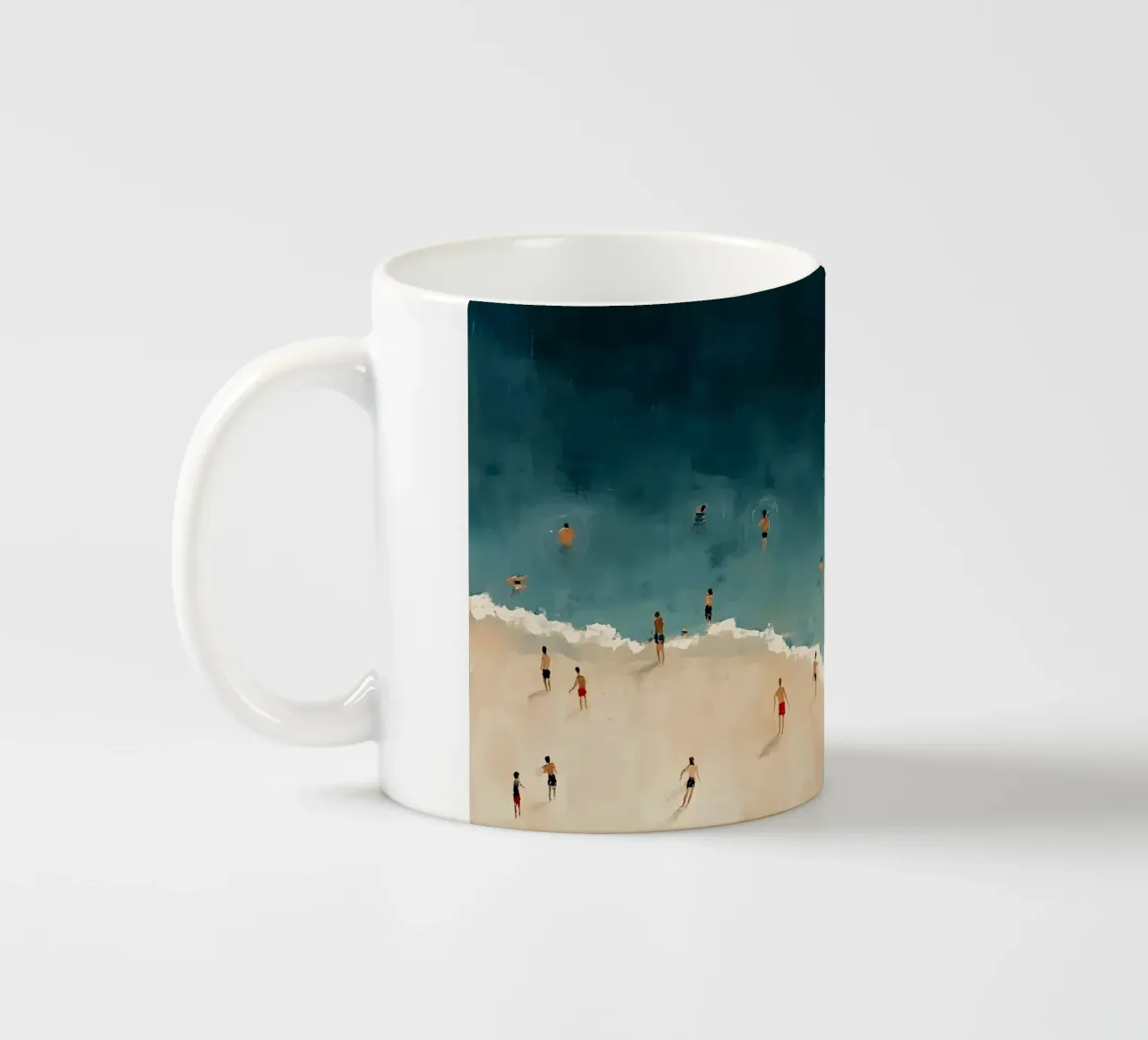 Persone che nuotano tazza in ceramica da IamHomeStudio
