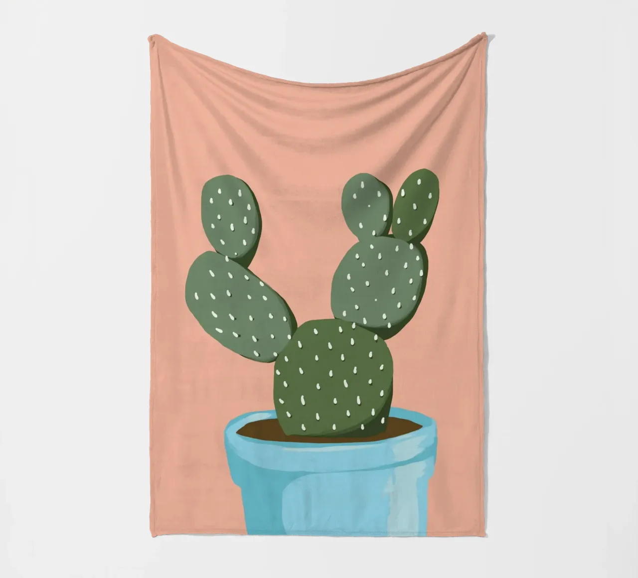 Cactus 08 coperta in pile da Little Dean
