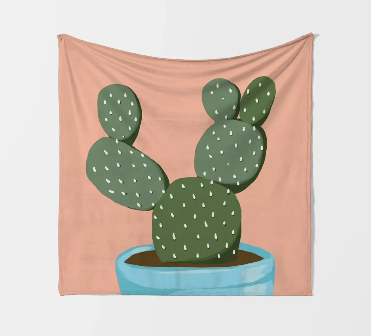 Cactus 08 coperta in pile da Little Dean