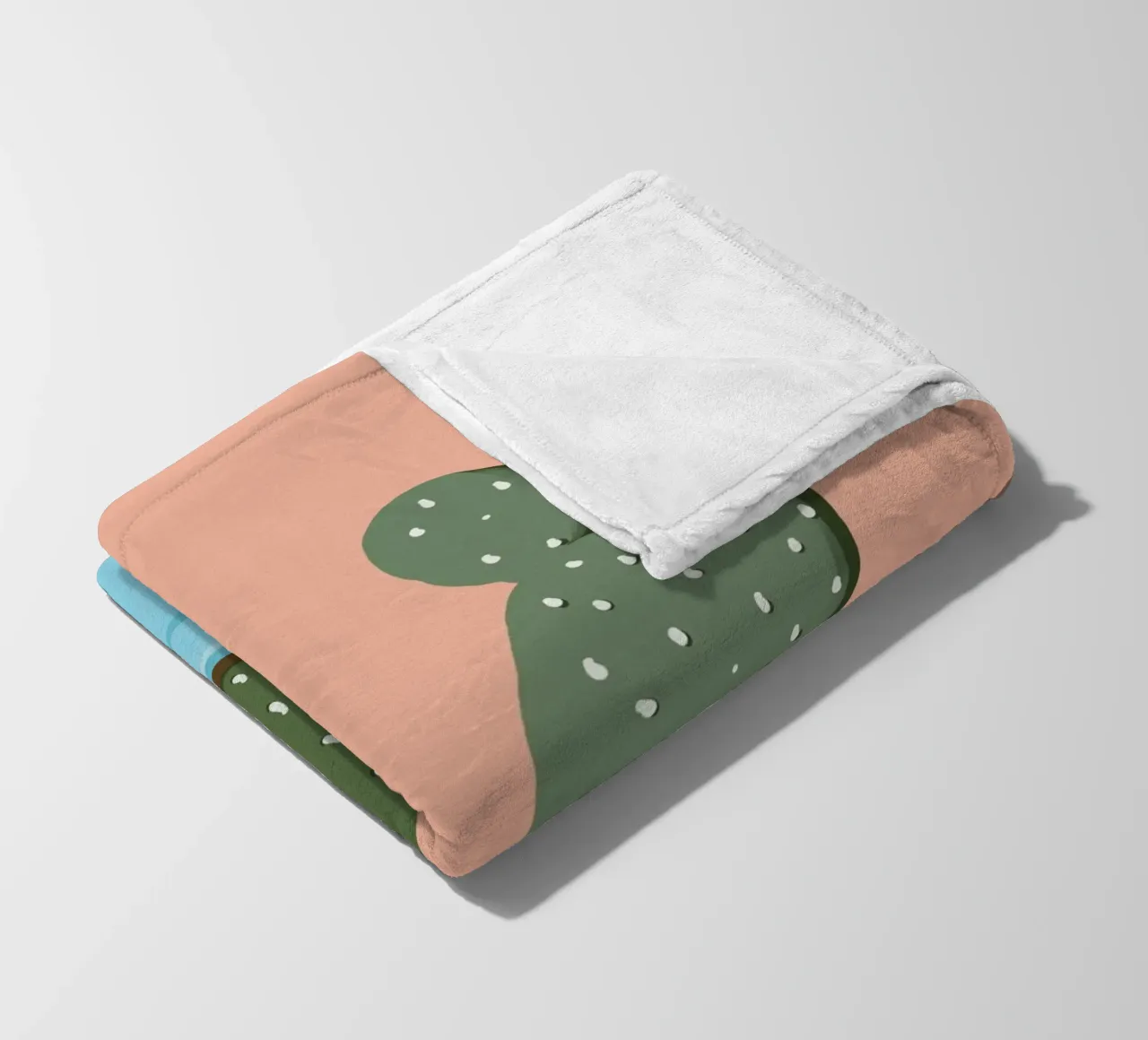 Cactus 08 coperta in pile da Little Dean