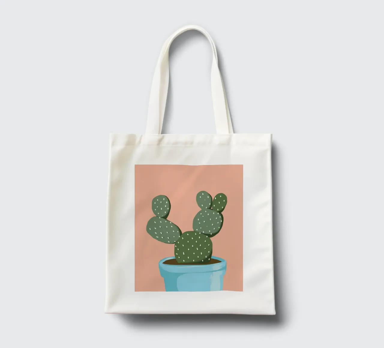 Cactus 08 borsa in juta da Little Dean