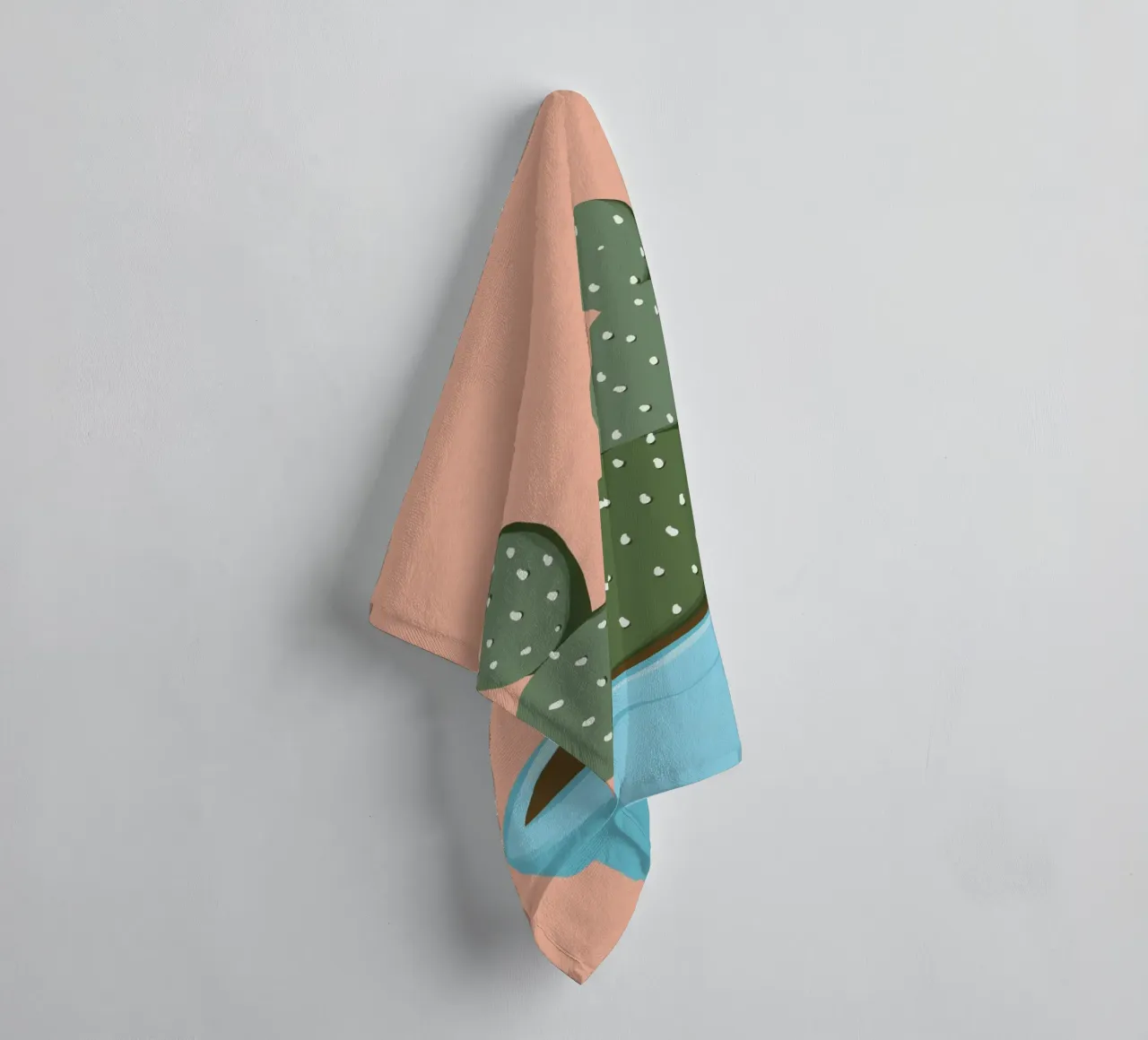 Cactus 08 asciugamano da bagno da Little Dean