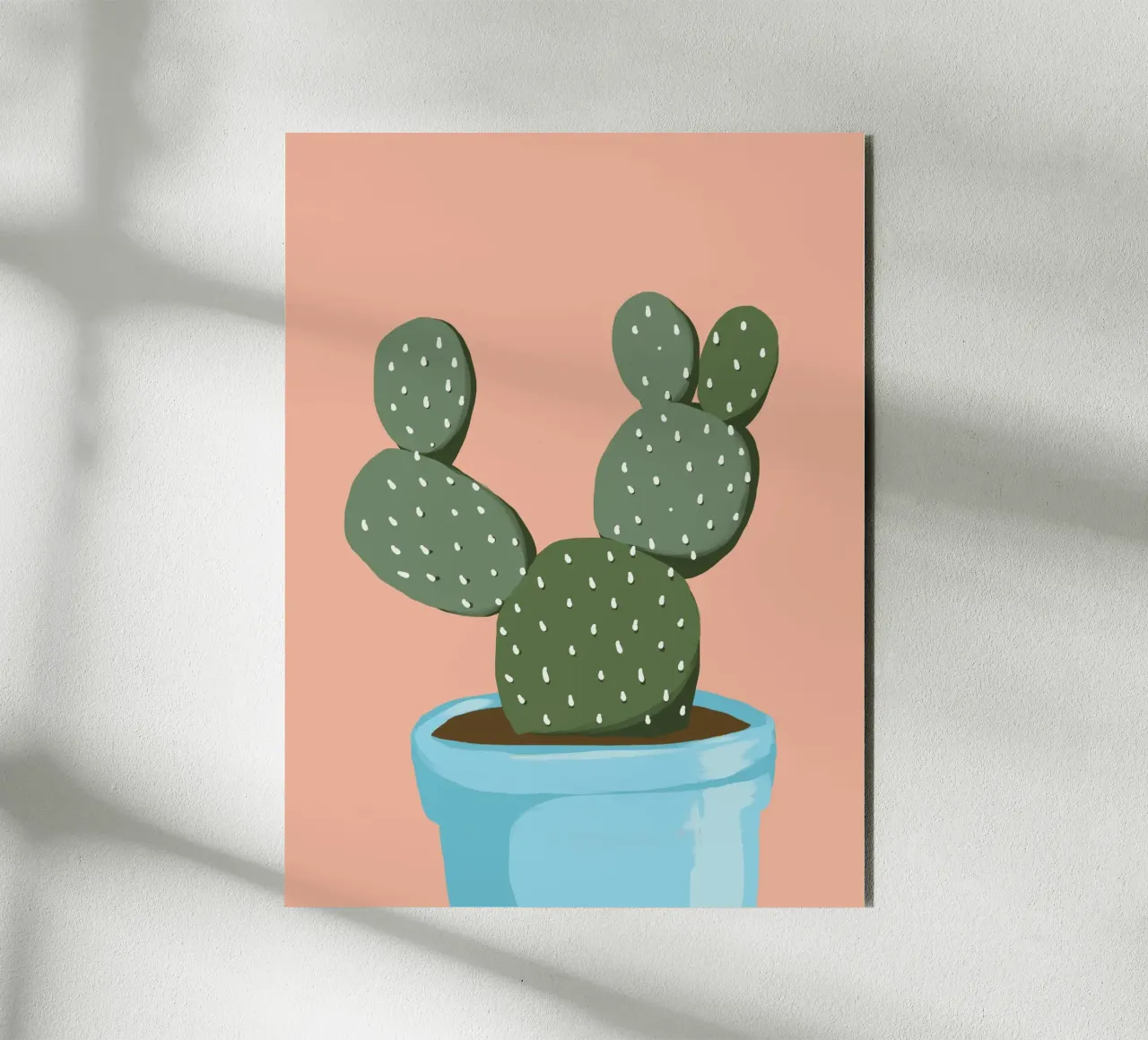 Cactus 08 alluminio dibond da Little Dean
