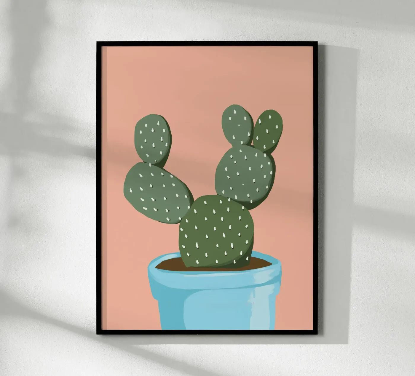 Cactus 08 poster van Little Dean