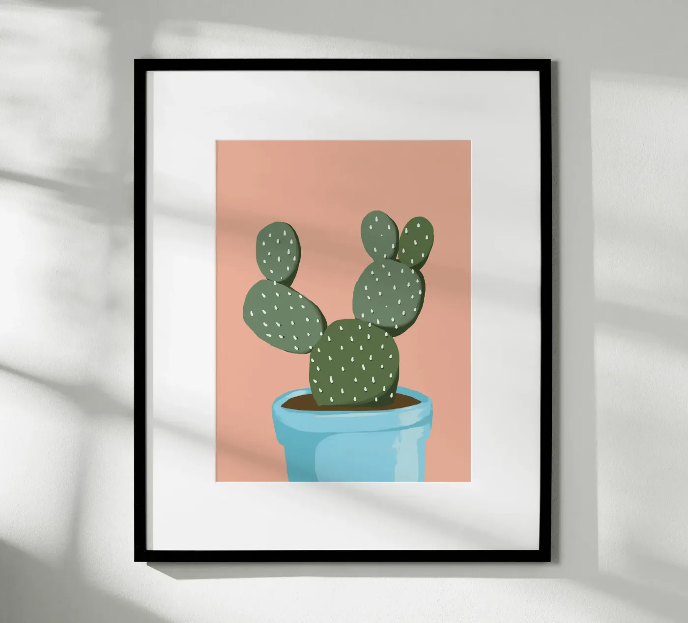 Cactus 08 poster van Little Dean