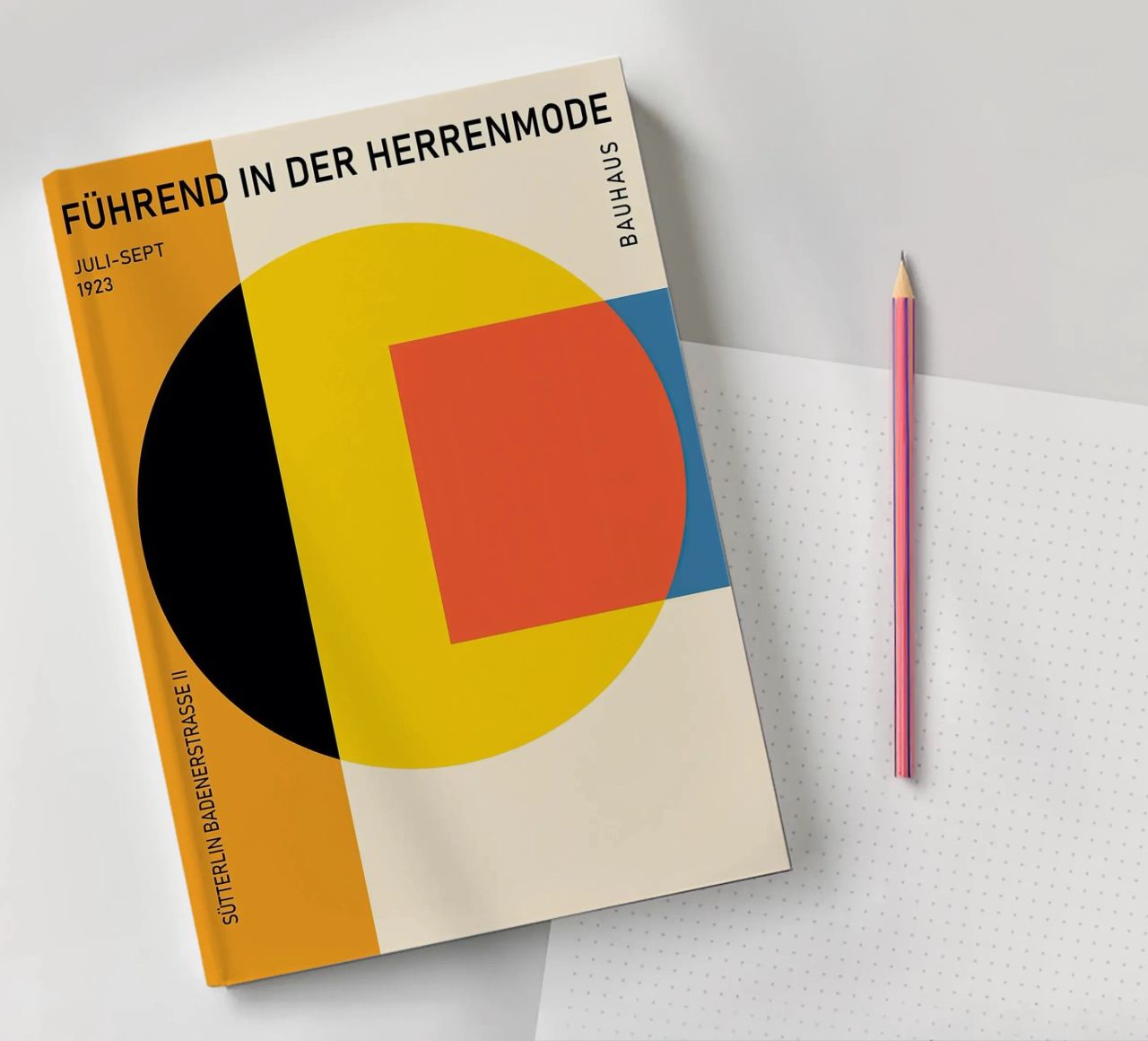 circle rectangle square notebook by Lindsey W Fernandez