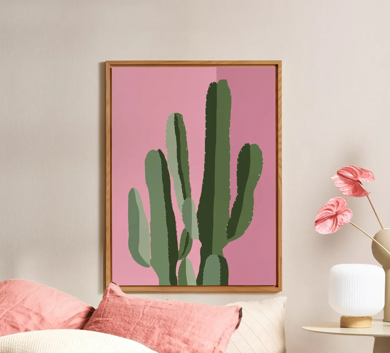 Cactus 09 alluminio dibond da Little Dean
