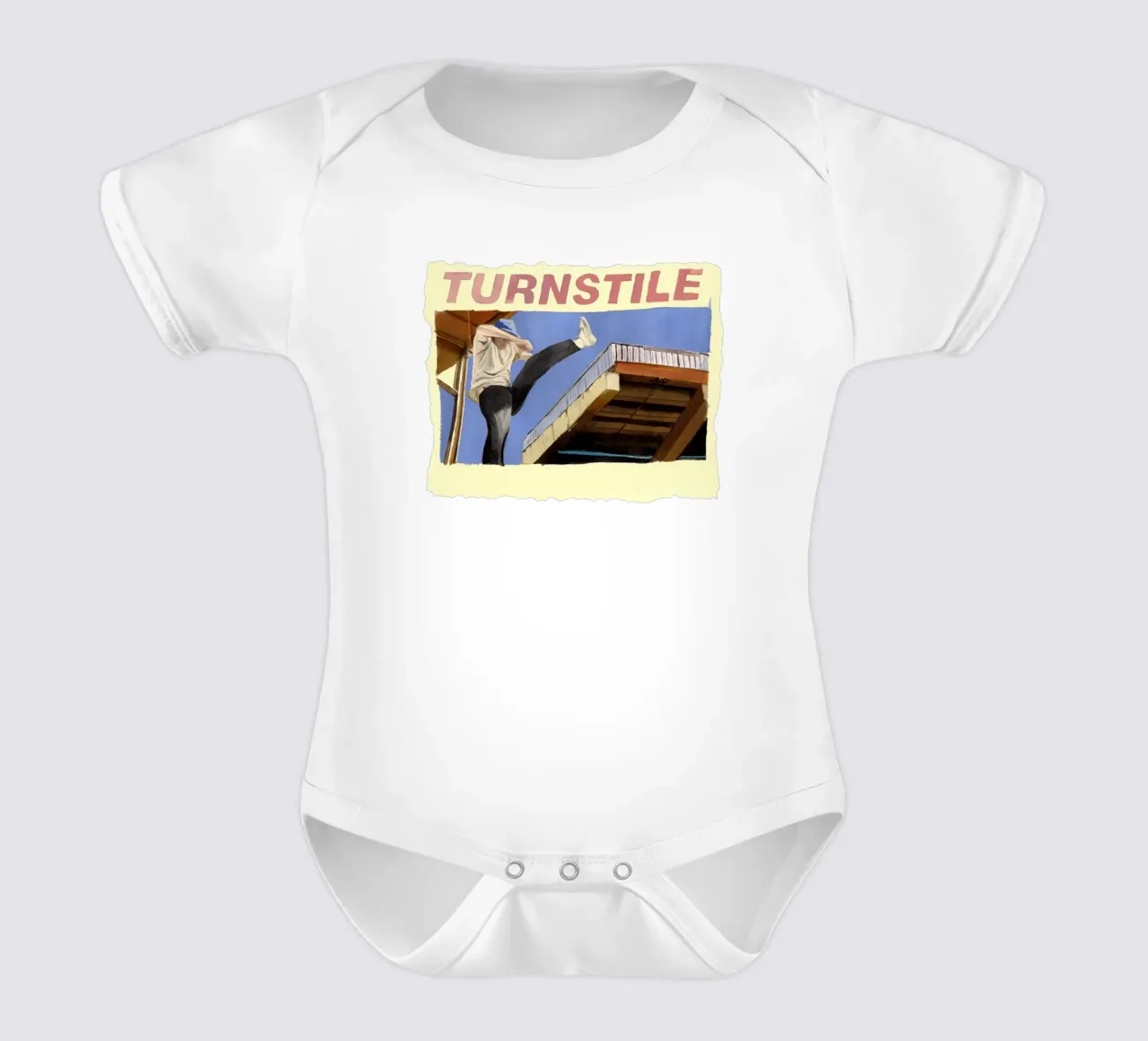 Turnstile body neonato maniche corte da Nadirsungga
