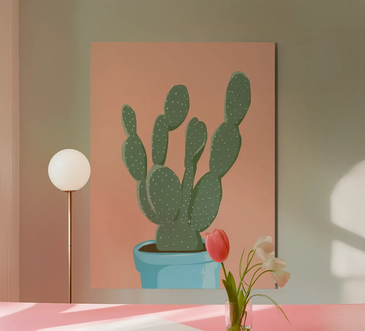 Cactus 10 alluminio dibond da Little Dean