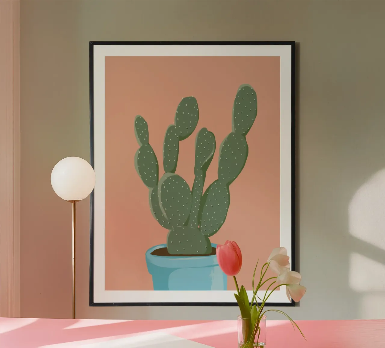 Cactus 10 carta hahnemühle da Little Dean