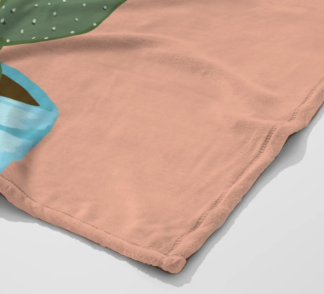 Cactus 10 coperta in pile da Little Dean