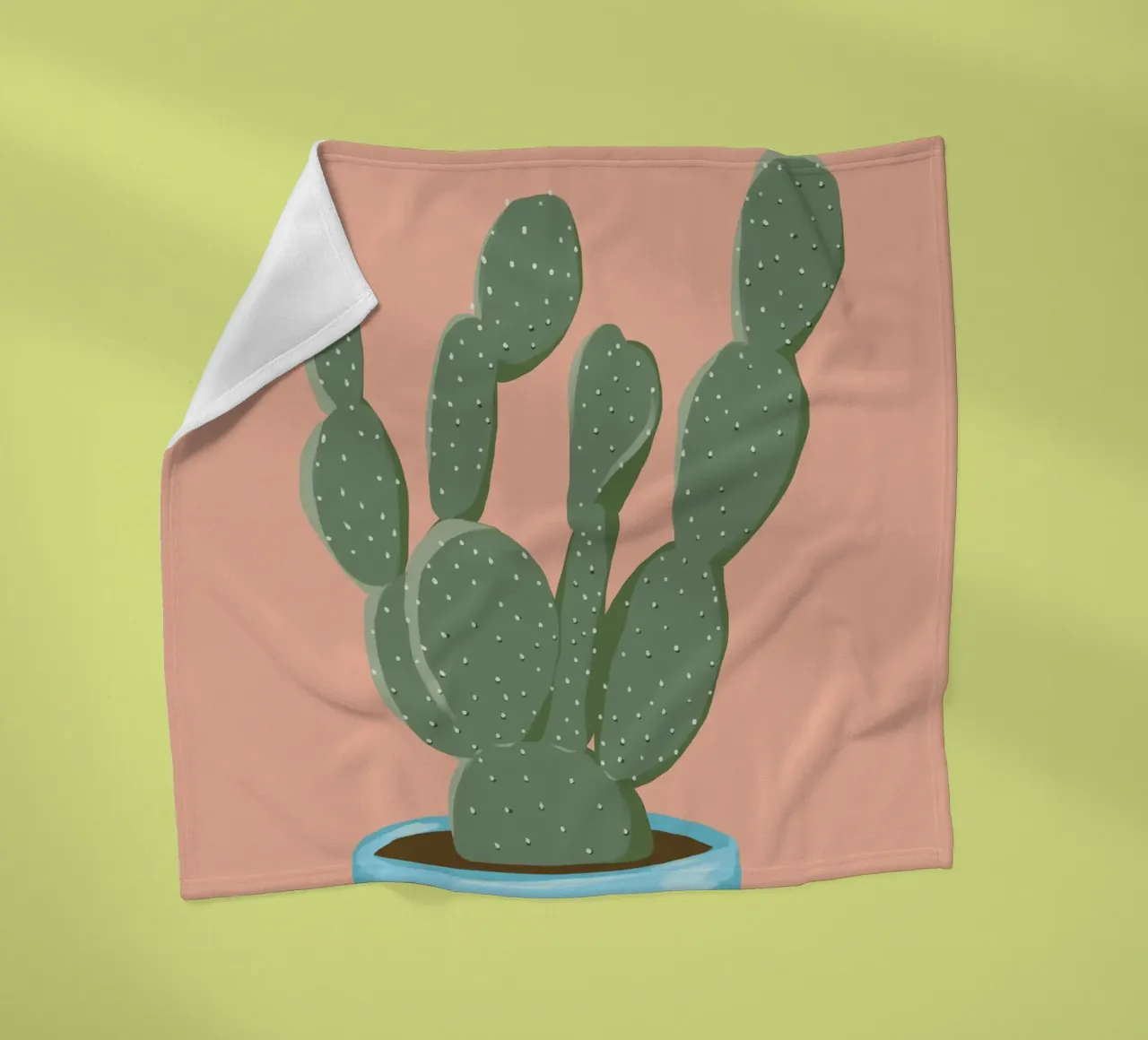 Cactus 10 coperta in pile da Little Dean
