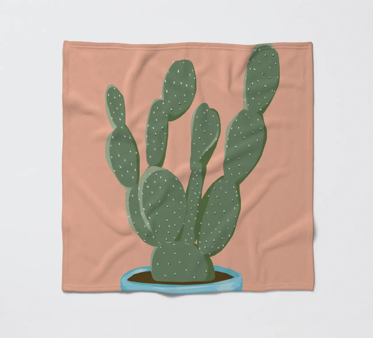 Cactus 10 coperta in pile da Little Dean