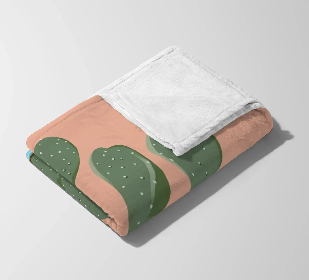 Cactus 10 coperta in pile da Little Dean