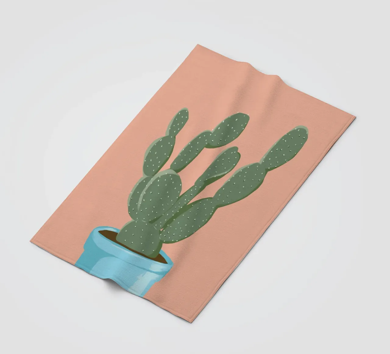 Cactus 10 coperta in pile da Little Dean