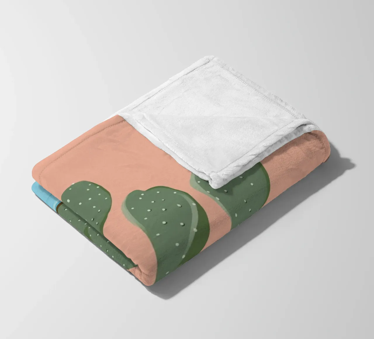 Cactus 10 coperta in pile da Little Dean