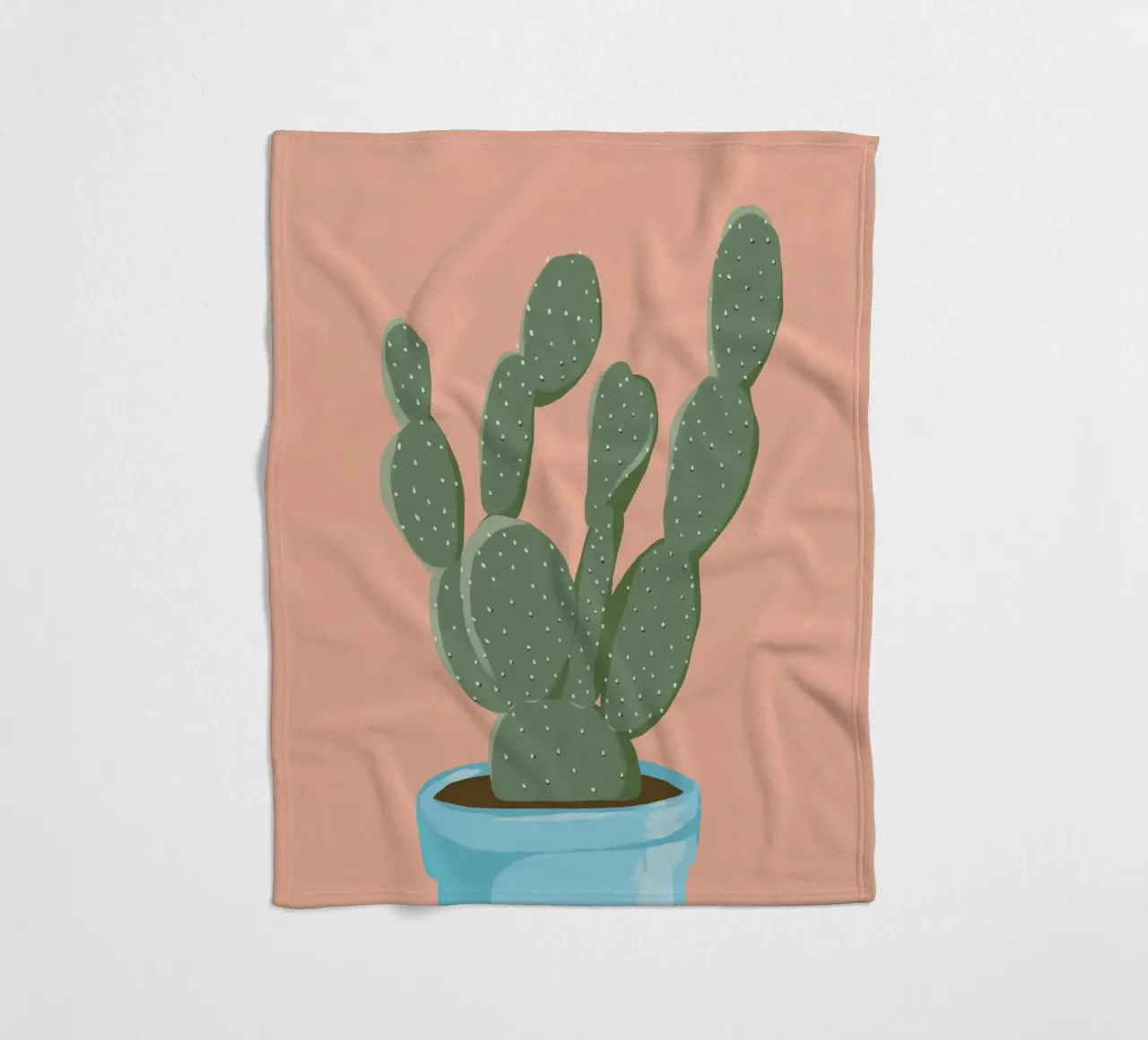 Cactus 10 coperta in pile da Little Dean