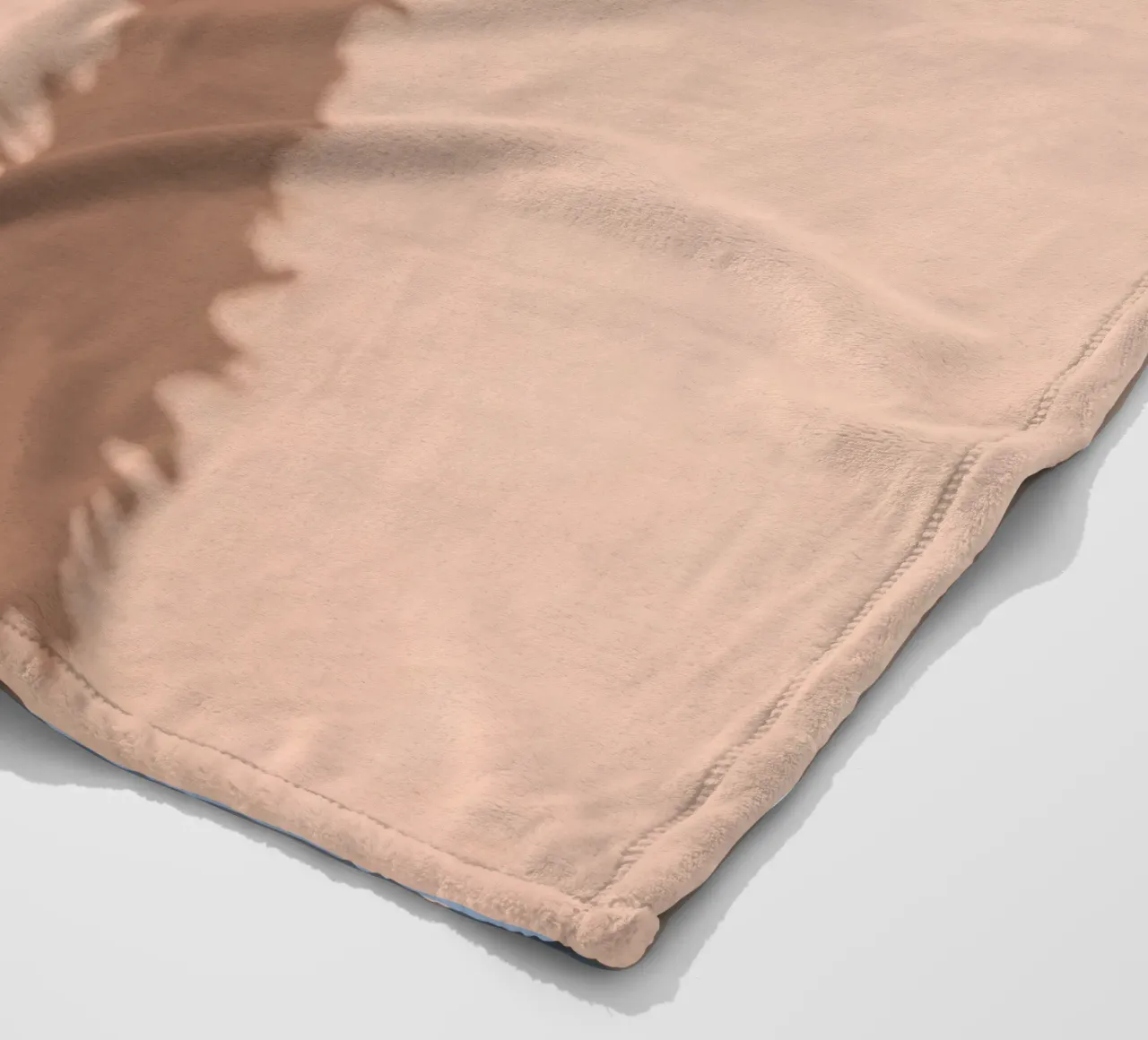 Shadow on a pink wall coperta in pile da photolovers