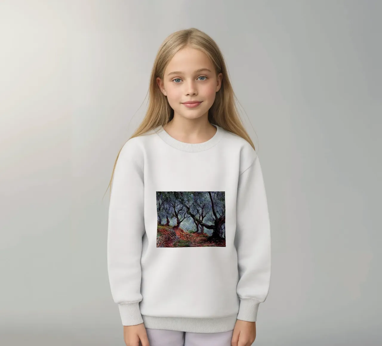alberi in mezzo alla foresta felpa bambino da SMG Store
