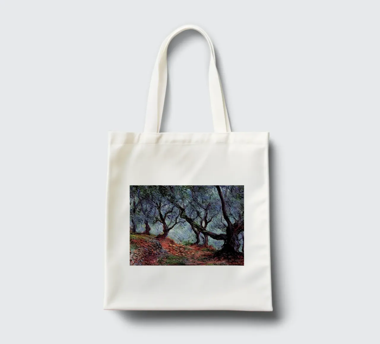 alberi in mezzo alla foresta borsa in juta da SMG Store